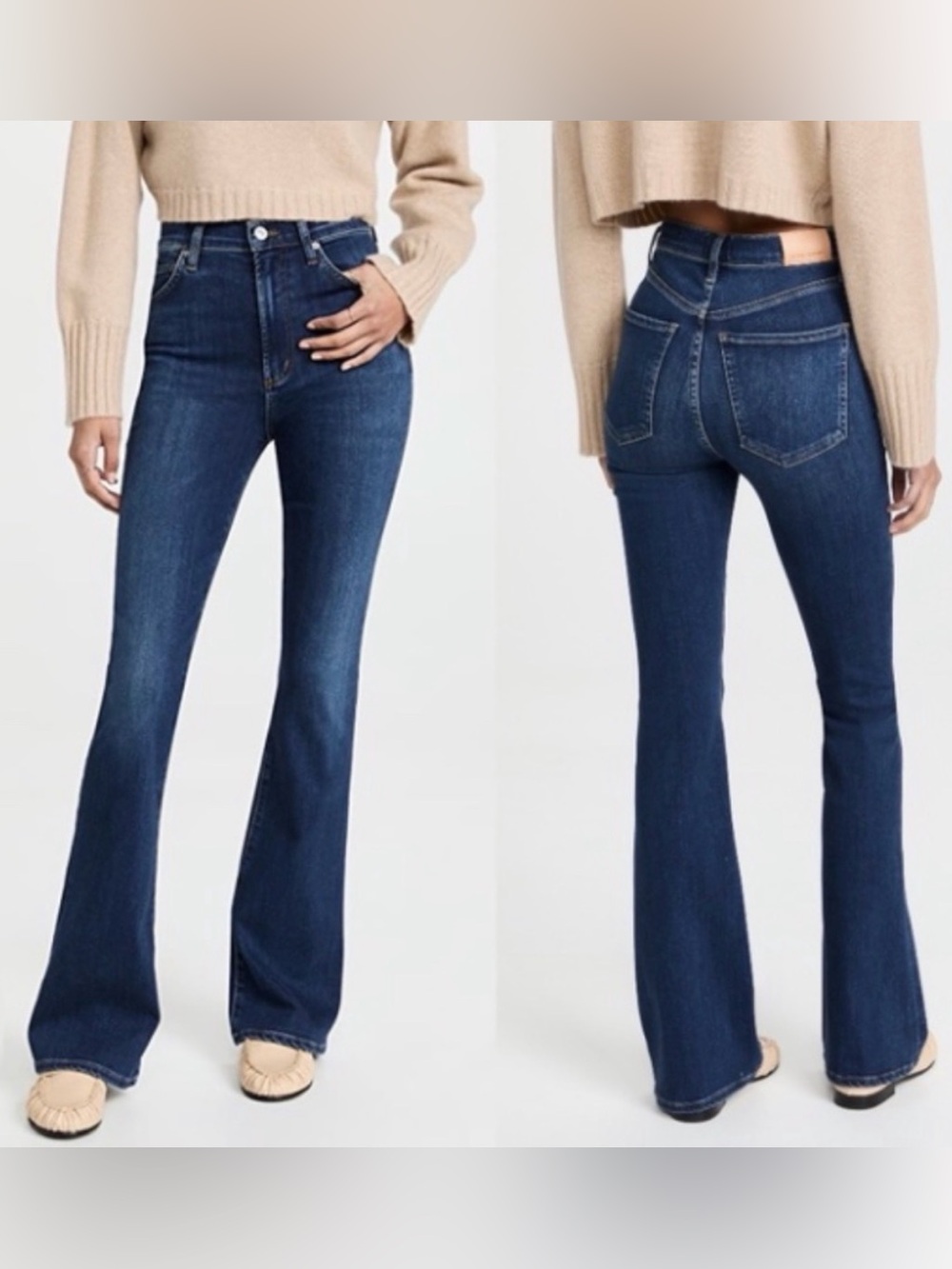 Citizens of Humanity Lilah High Rise Bootcut in Morella.
